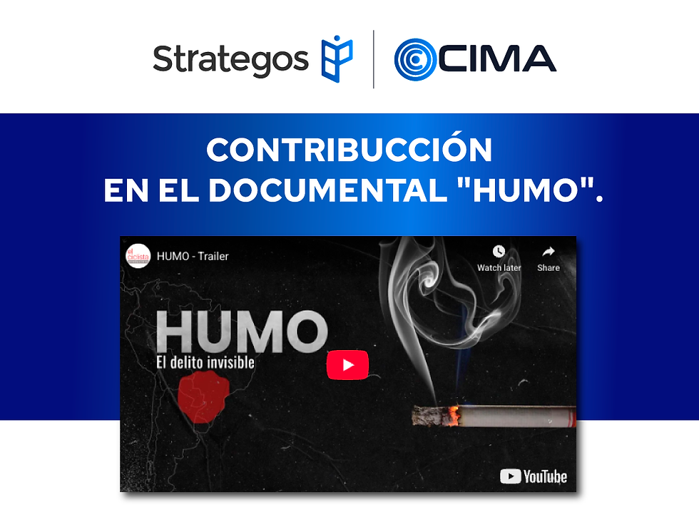 Contribución de Strategos BIP en el documental "HUMO": contrabando de cigarrillos y el rostro de las economías criminales en Sudamérica