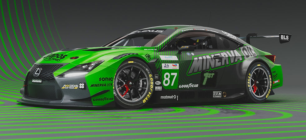 24 Heures du Mans 2026. Akkodis ASP dévoile deux Lexus inédites.
