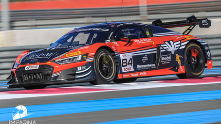 GT World Challenge Europe. Eastalent Racing frappe fort lors du pré-test au Castellet.