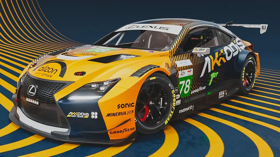24 Heures du Mans 2026. Akkodis ASP dévoile deux Lexus inédites.