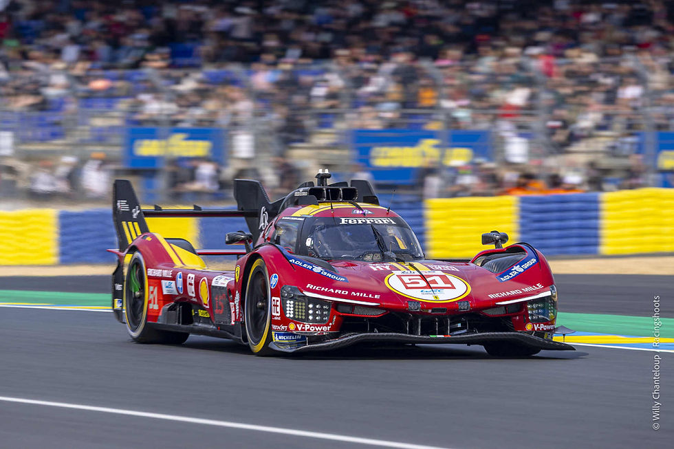 24 heures du Mans 2025. Journée Test : AF Corse frappe fort d'entrée.