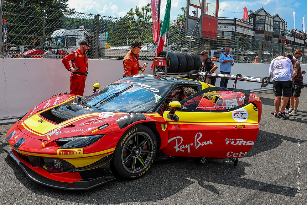 24 Heures de Spa 2026. Un début de course spectaculaire. 
