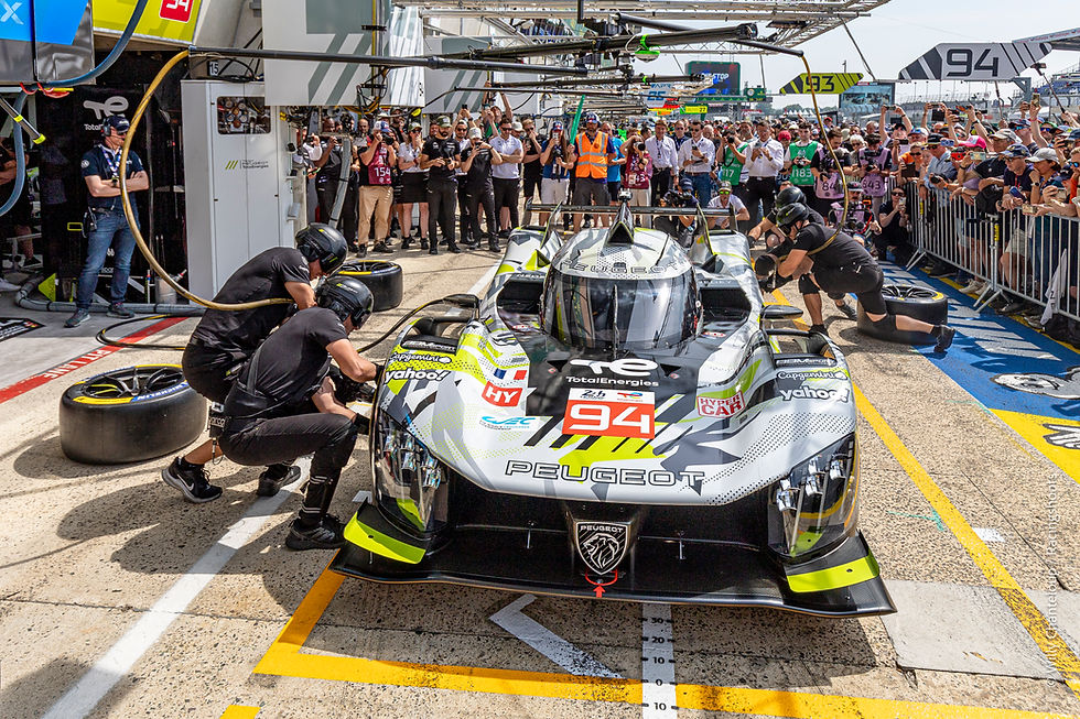 24 heures du Mans 2025. Peugeot TotalEnergies remporte le Pit Stop Challenge.