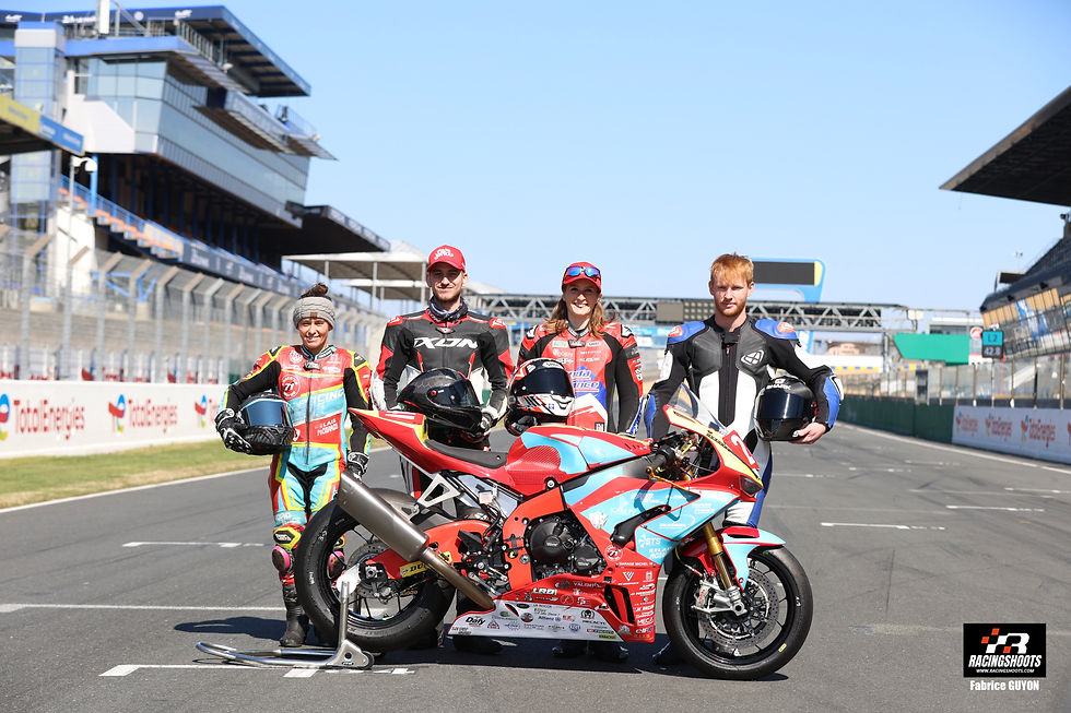 24 HEURES DU MANS MOTOS. Mélodie Coignard, une pilote engagée pour l’égalité et l’environnement.