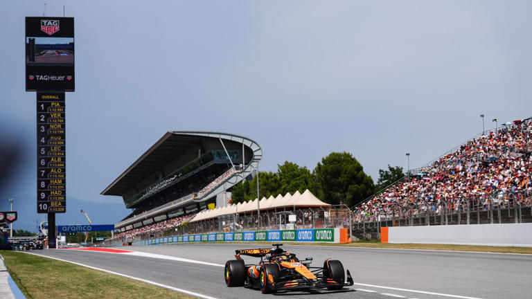 F1. GP de Barcelone. Oscar Piastri en pole.