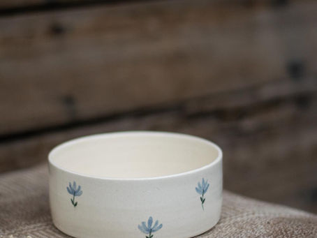 Handpainted Ceramic Bowl