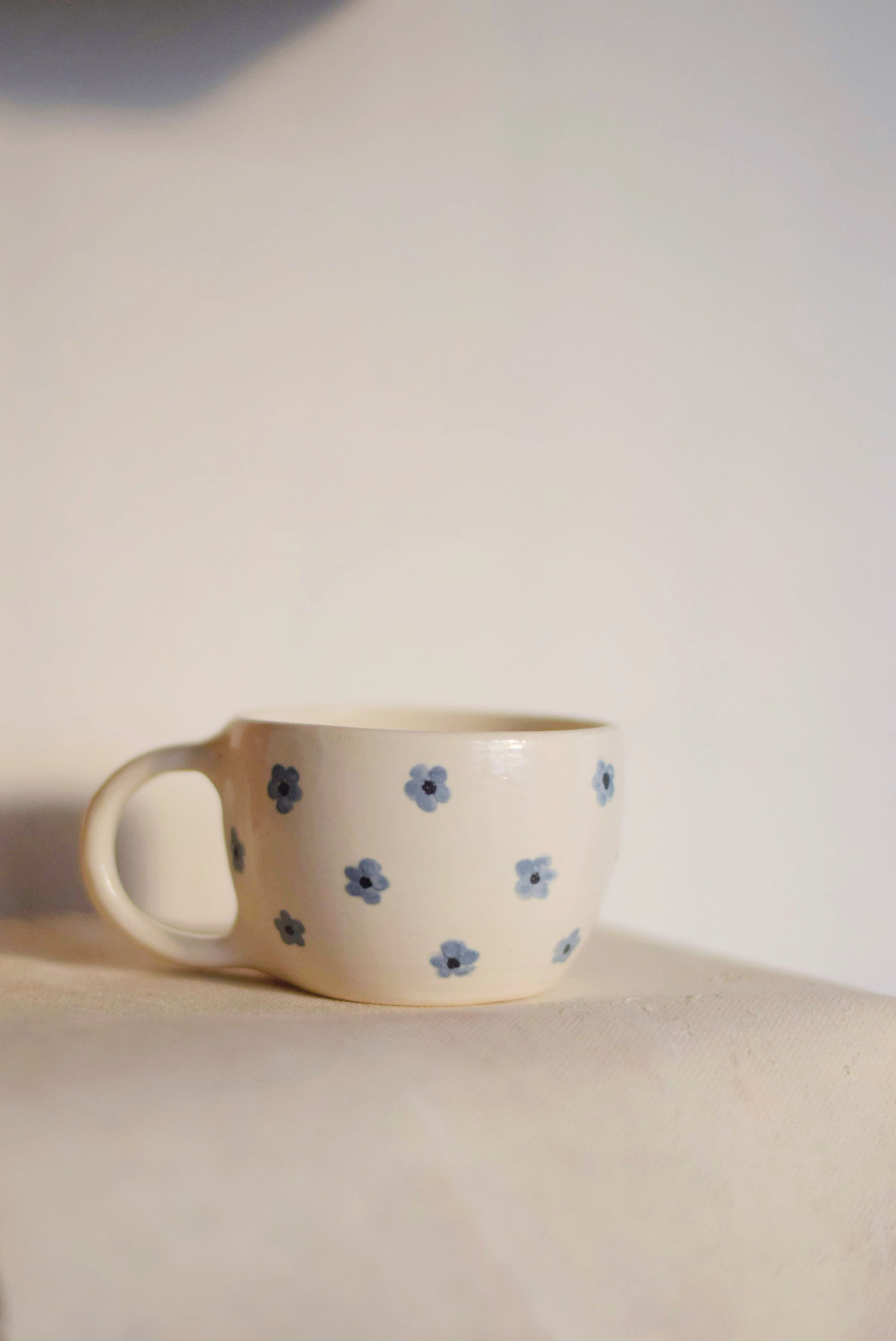Floral Porcelain Cup
