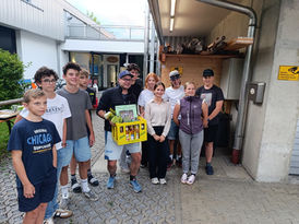 Jahresabschluss der Nachwuchsmusikanten mit Grillfest und Verabschiedung