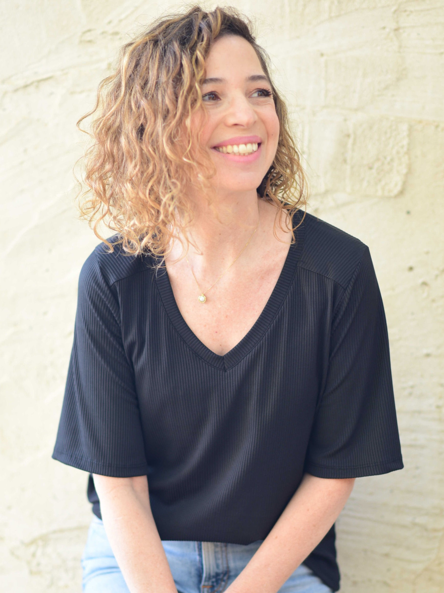 חולצת הדגל שרוול M ריב ממבו שחור