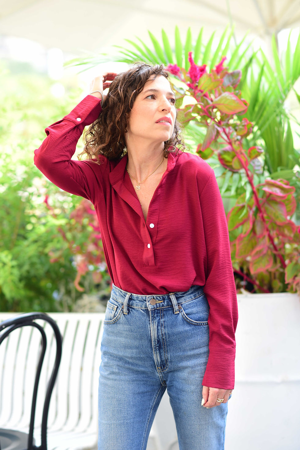 תמונה ממוזערת: חולצת יורקי בורדו