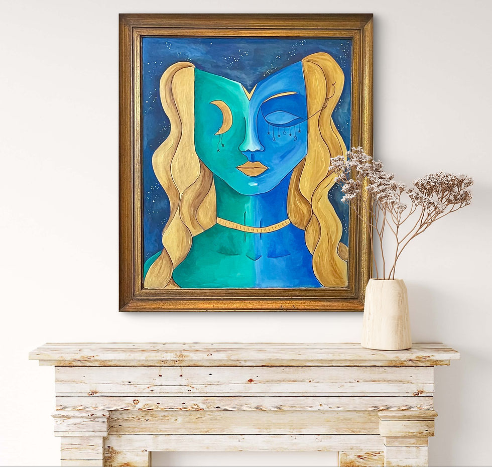 Thumbnail: Beautifully Balanced Original Painting