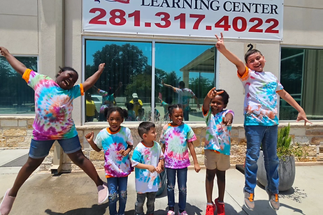 Children with tye dye shirt - Katy Texas - Arts and Craft
