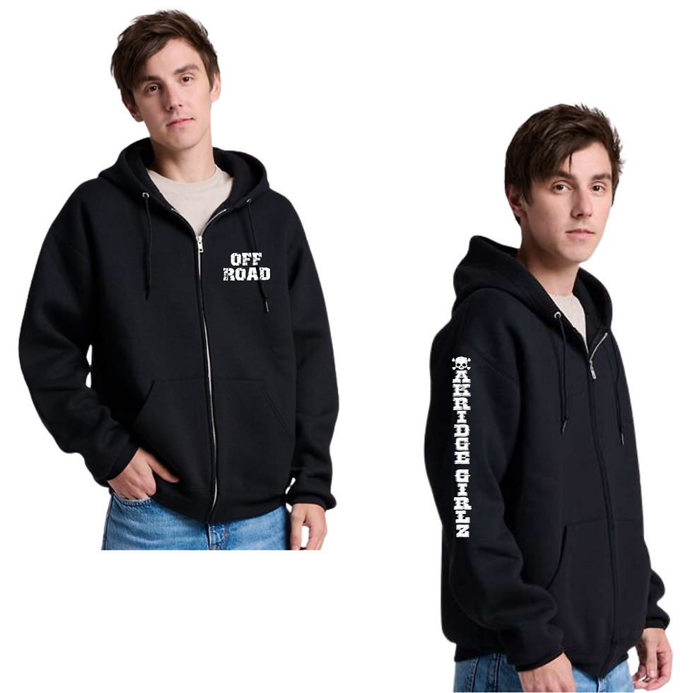 Thumbnail: Oak Ridge Girlz Zip-Up Hoods