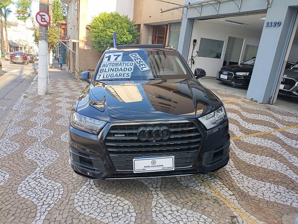 Miniatura: AUDI Q7 2017 3.0 TDI AMBITION V6 DIESEL AUTOMÁTICA BLINDADA NÍVEL III 