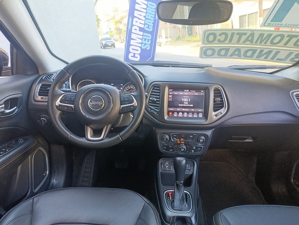 Miniatura: JEEP COMPASS 2021 2.0 LONGITUDE FLEX AUTOMÁTICA BLINDADA NÍVEL III 