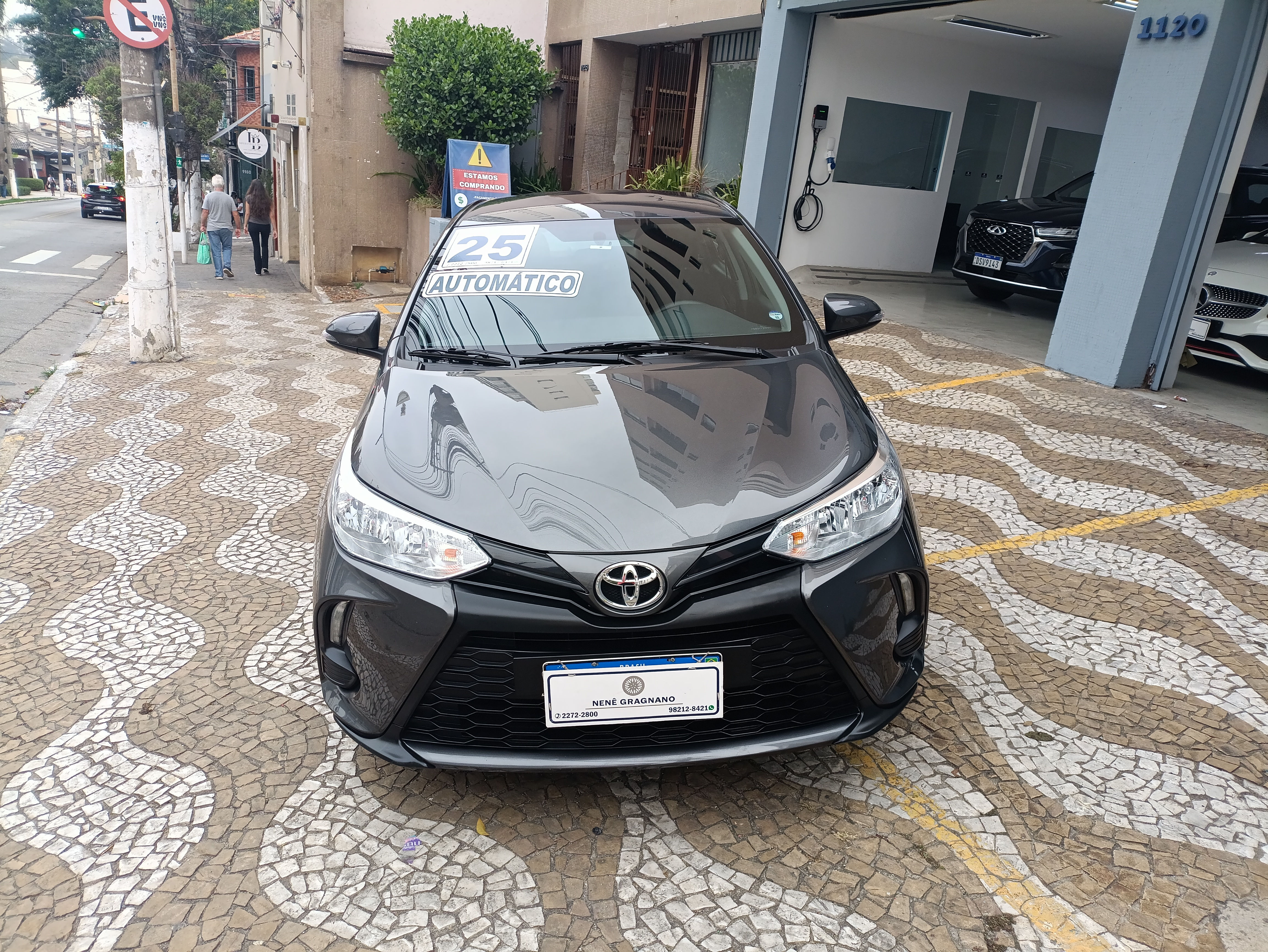 TOYOTA YARIS SEDAN 2025 1.5 XL FLEX AUTOMÁTICO 