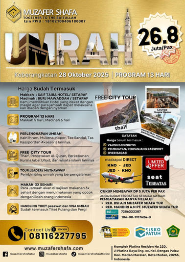 Promo Umrah Oktober 2025