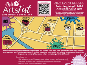 How to Find Everything You’re Looking For and More at ArtsFest Hudson 2026