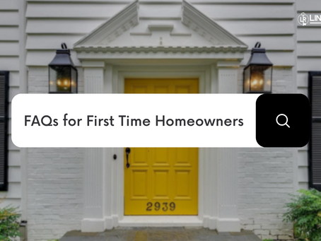 FAQs for First-Time Homeowners