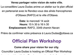 Official Plan Workshop