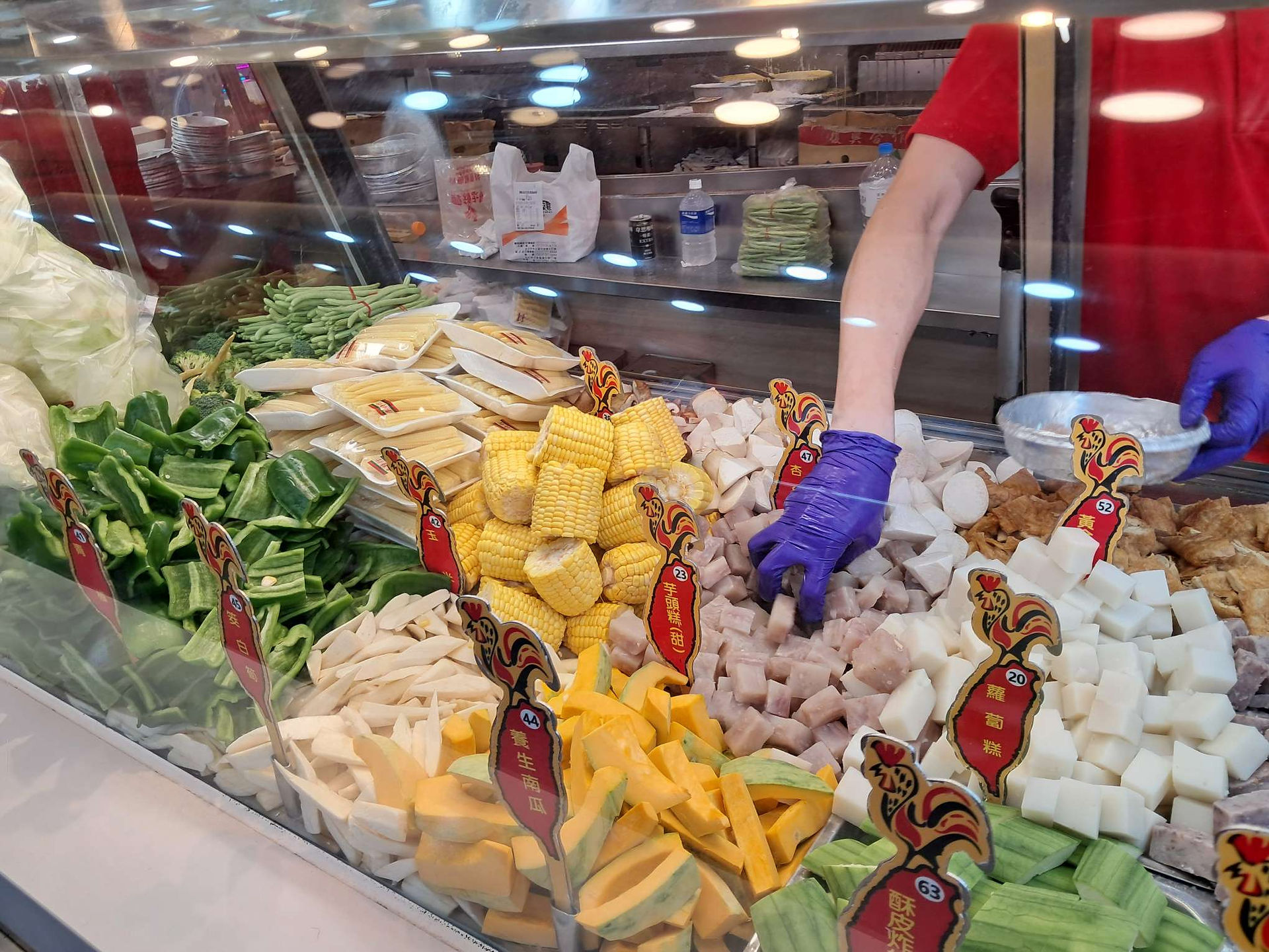 There are many vegetables to choose from