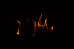 And so man made fire