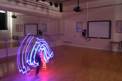 dancing lights