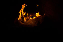 And so man made fire