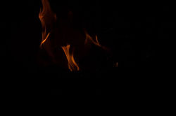 And so man made fire