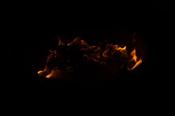 And so man made fire