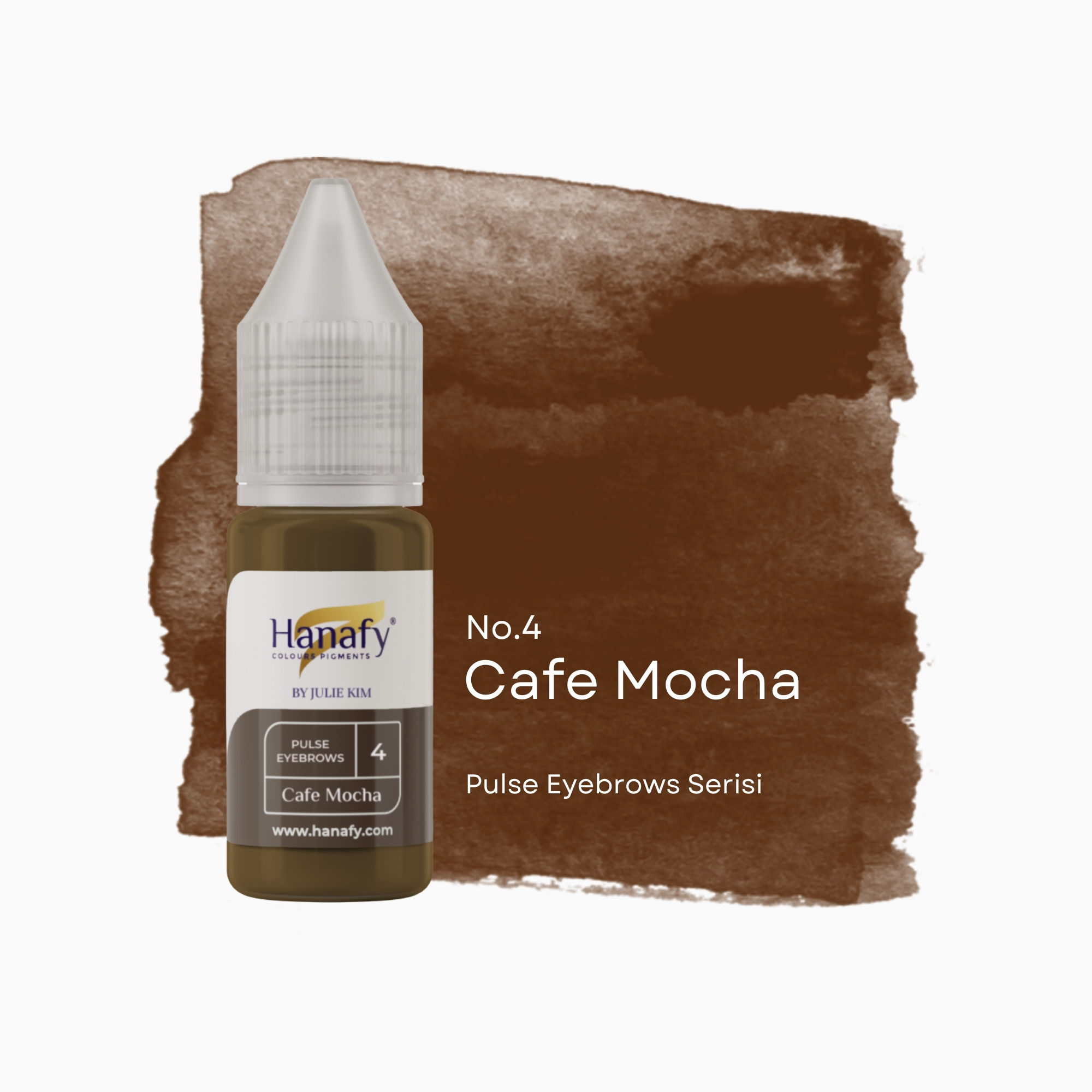 Hanafy Pulse Eyebrows No 4 Cafe Mocha (10ml)