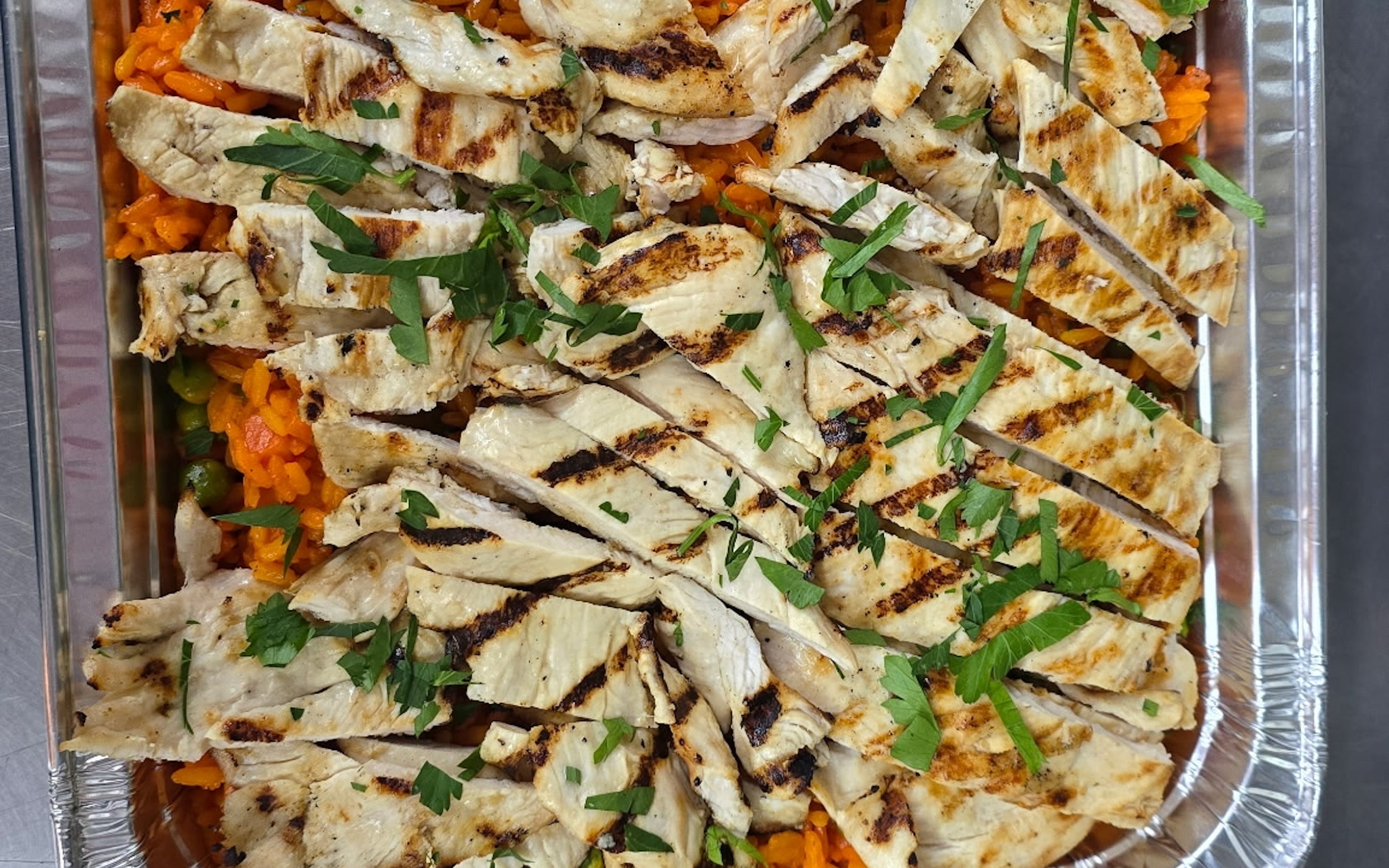 Arranged Food and Objects