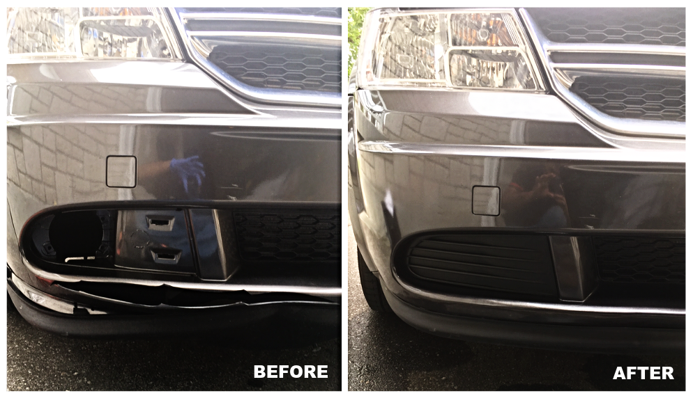 Bumper repair project