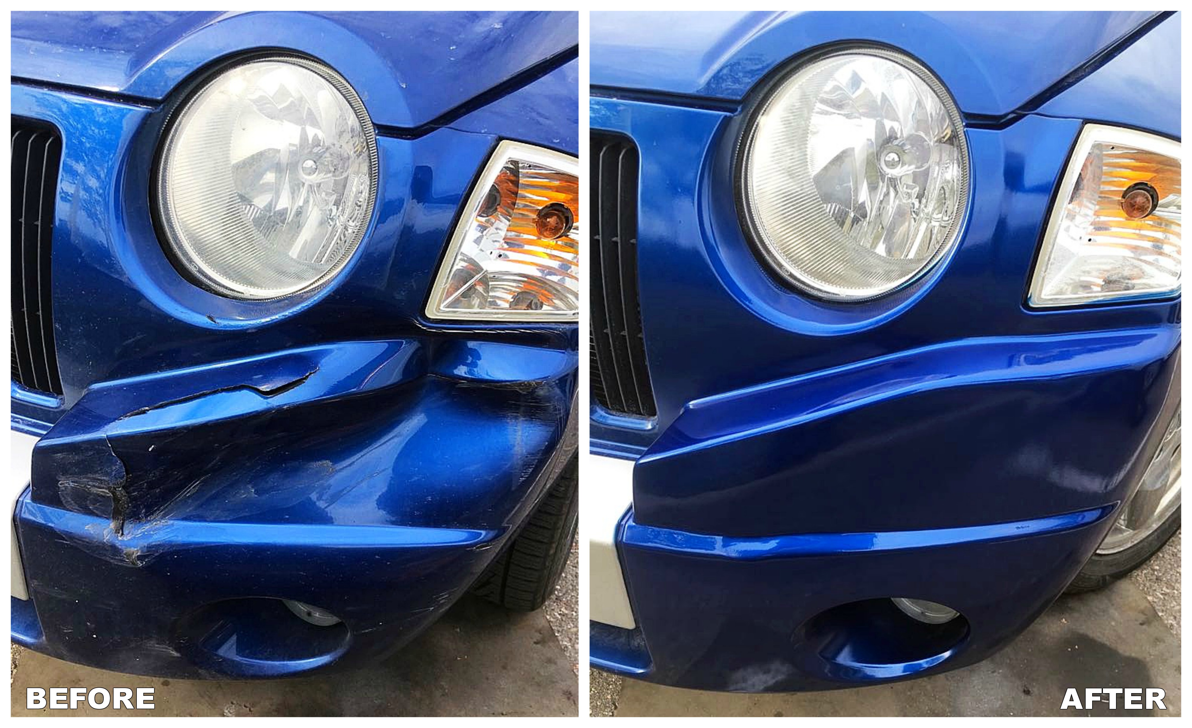 Bumper repair project