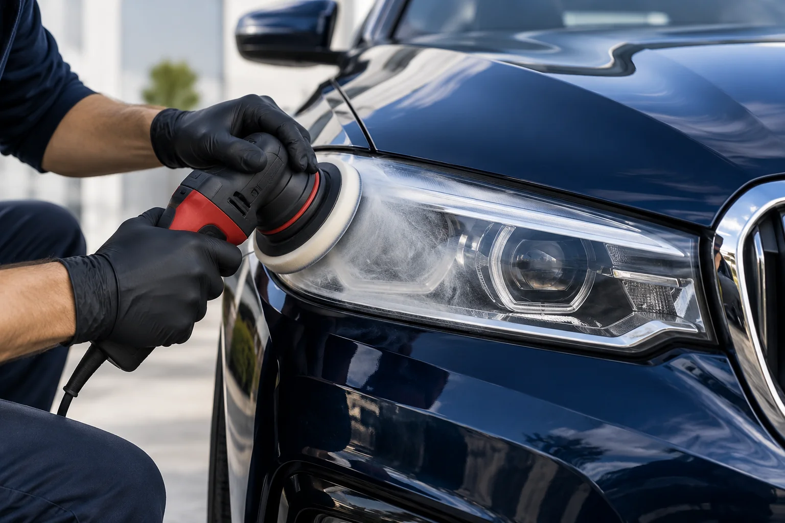 Headlight Restoration — AI-generated service illustration
