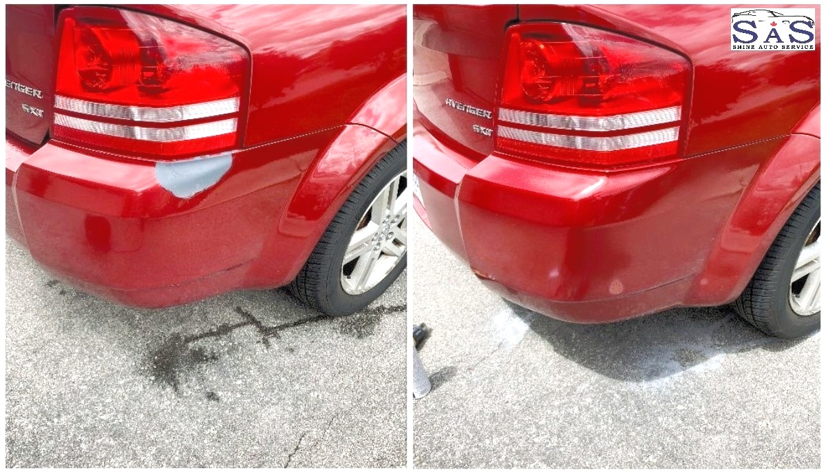 Paint and scratch repair project