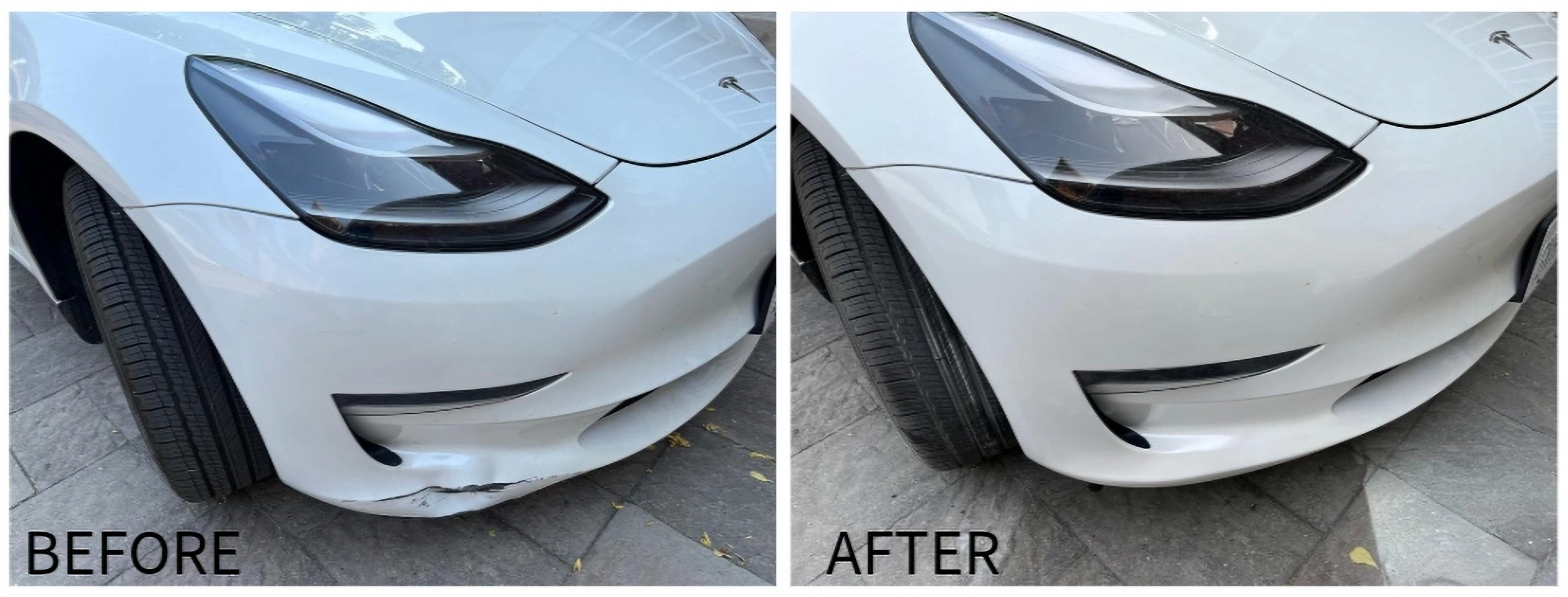 tesla mobile bumper repair scarborough