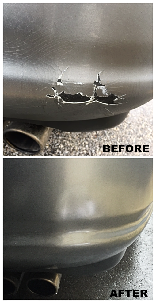 Paint and scratch repair project