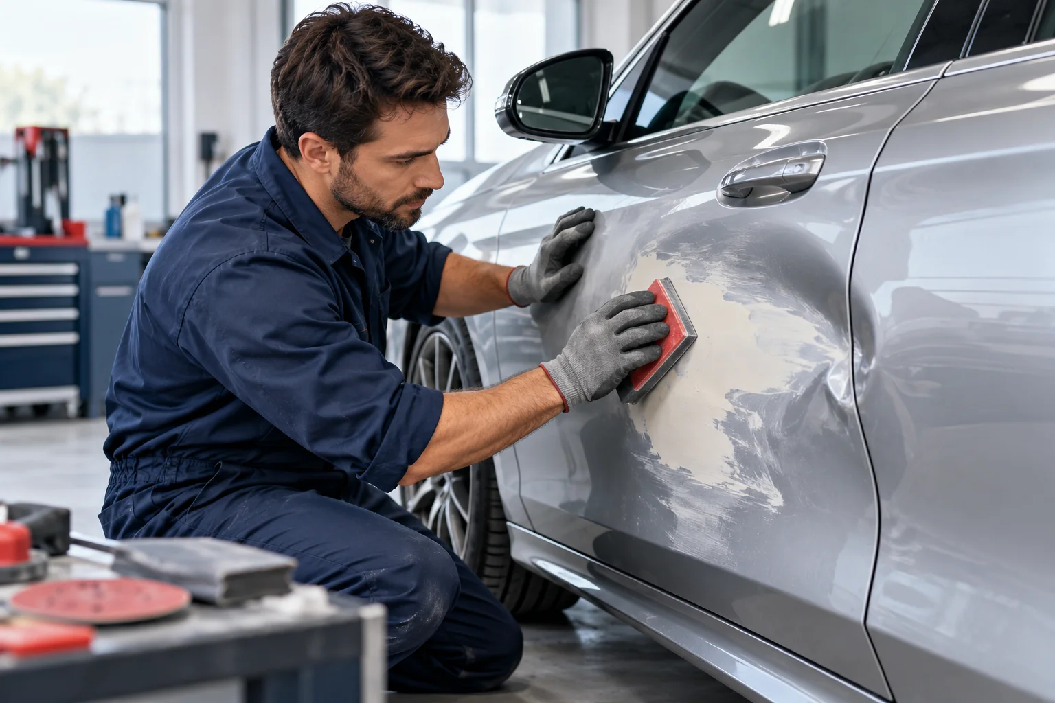 Dent Repair — AI-generated service illustration