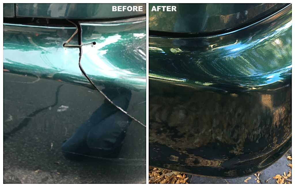 Bumper repair project