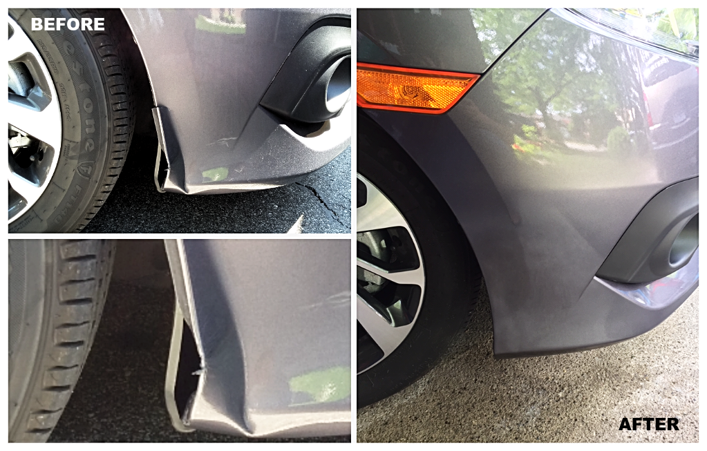 Bumper repair project