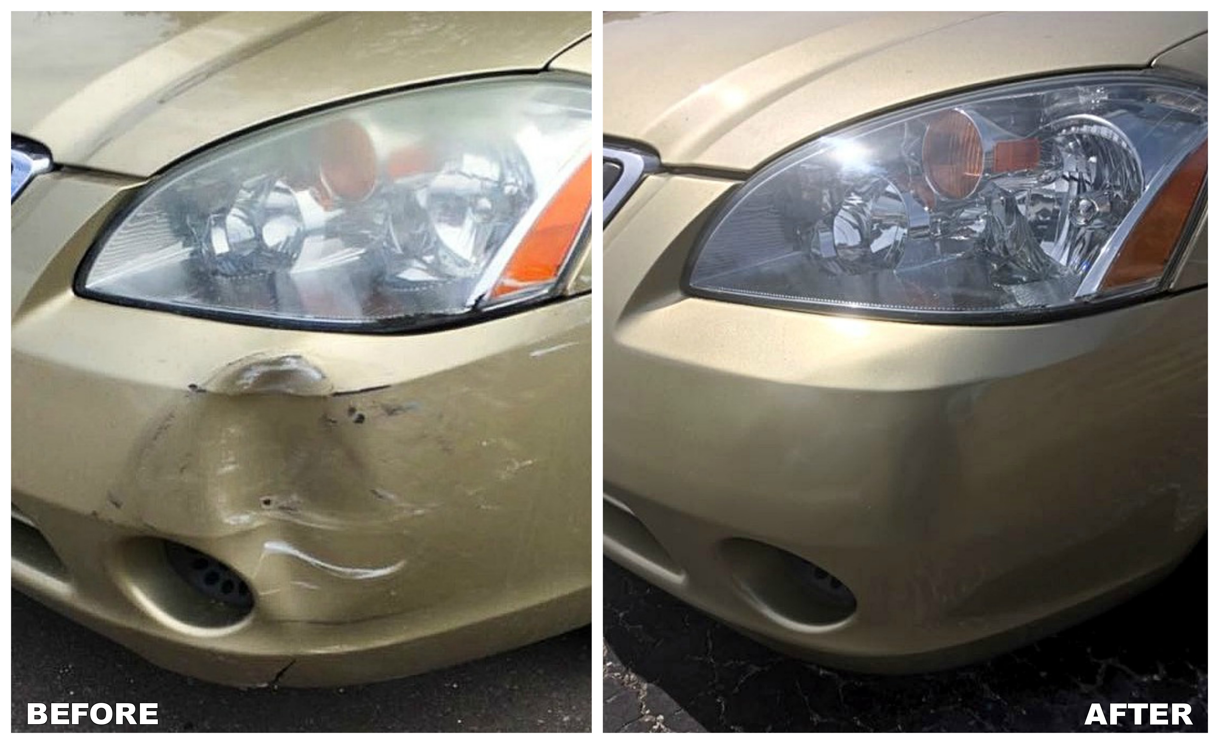 Dent and panel repair project