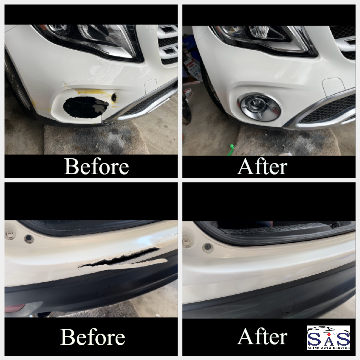 Bumper repair project