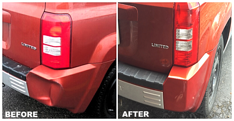 Dent and panel repair project