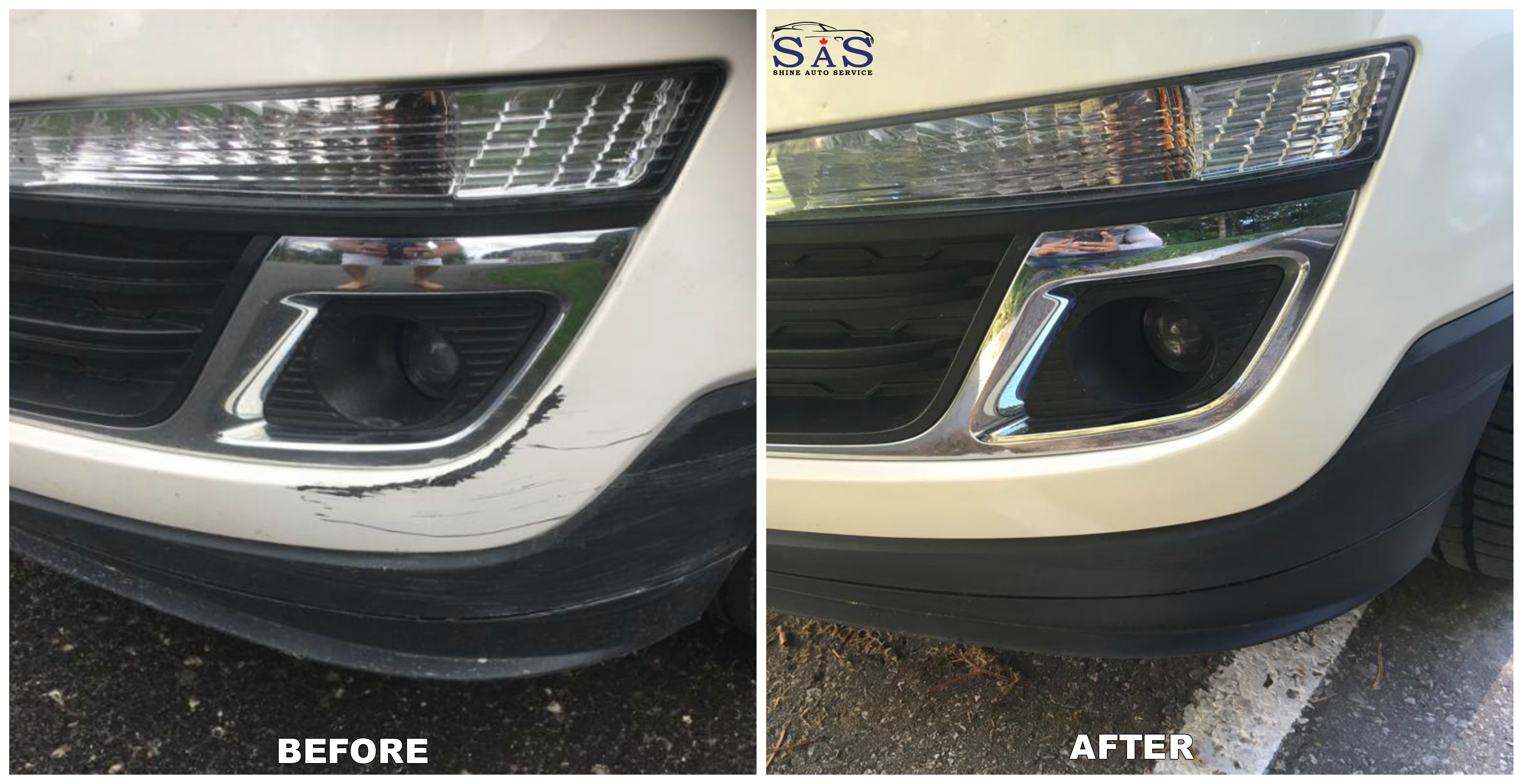 Paint and scratch repair project
