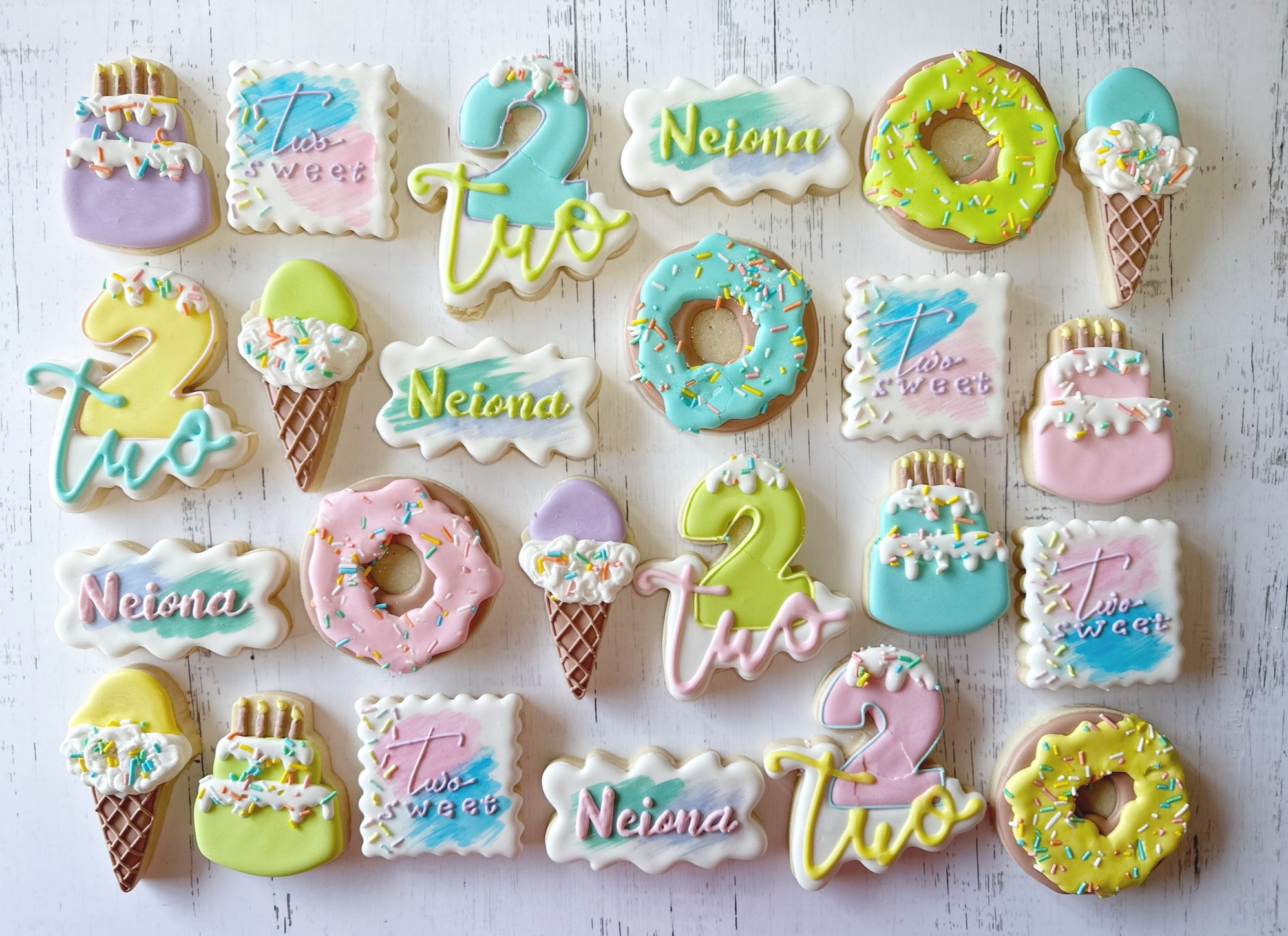 Arranged Food and Objects