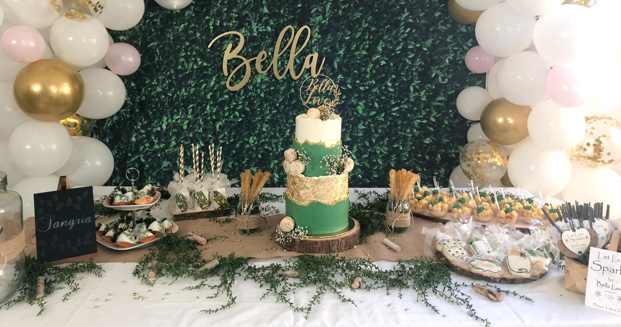 Arranged Food and Objects