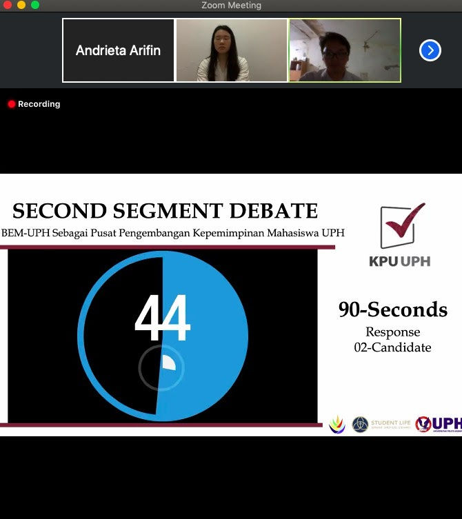 Kuliah Online Debat Calon Ketua Bem 2020 2021 Tetap Berlanjut