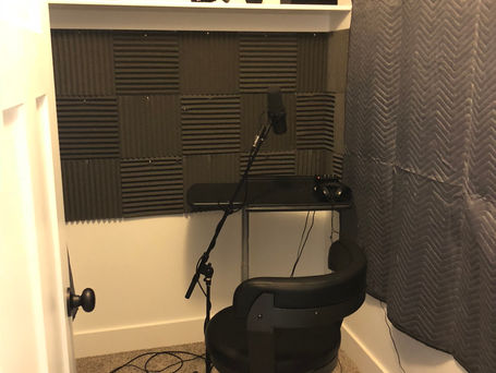 Podcasting room treatment