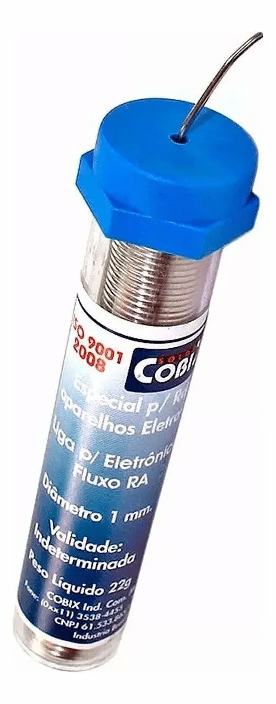 Miniatura: Kit Solda+Pasta de Solda Kit Solda Estanho Tubinho 22g 63x37 + Pasta Solda 100g